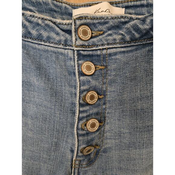 KanCan Jeans Juniors Size 13/30 Skinny Stretch Mid Rise Distressed Denim Classic - Picture 2 of 8